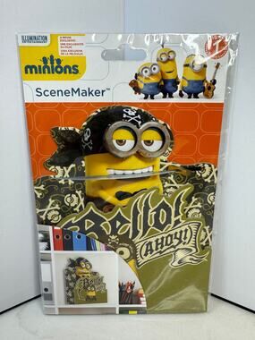 NIB Minions SceneMaker Series 1 3-D Fold Out Decoration Movie Exclusive